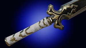 Weapon fantasy anime long sword