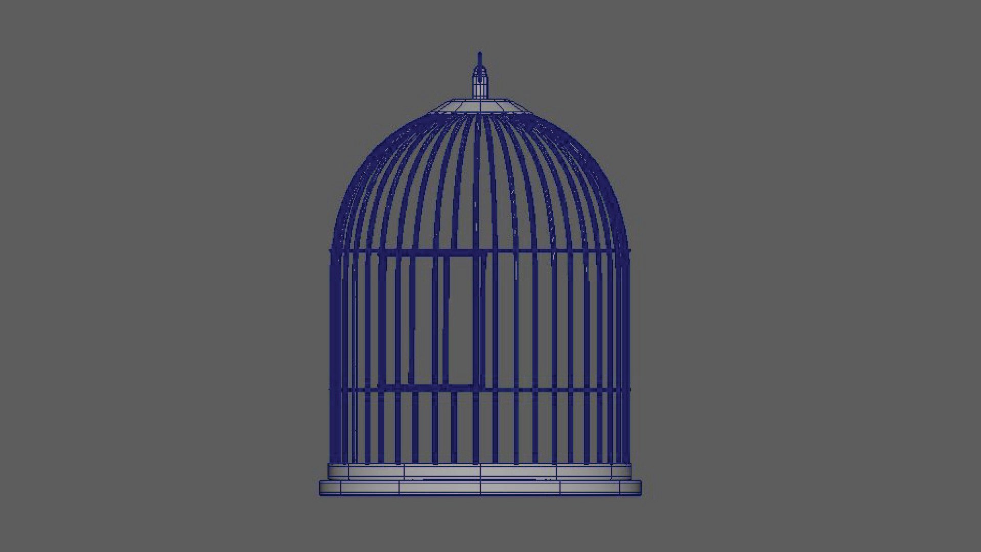 Bird cage model https://p.turbosquid.com/ts-thumb/yF/NCJKMR/Iy/wireframe_side/jpg/1653568464/1920x1080/fit_q87/dabfe6816000fc364c7da2a7dfd0df8c8345de97/wireframe_side.jpg
