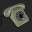 Telefone Giratório Retro
