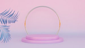 Display Podium 3D model