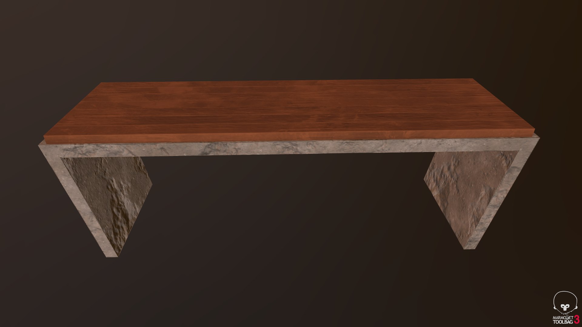Bench Base Model - TurboSquid 1490931
