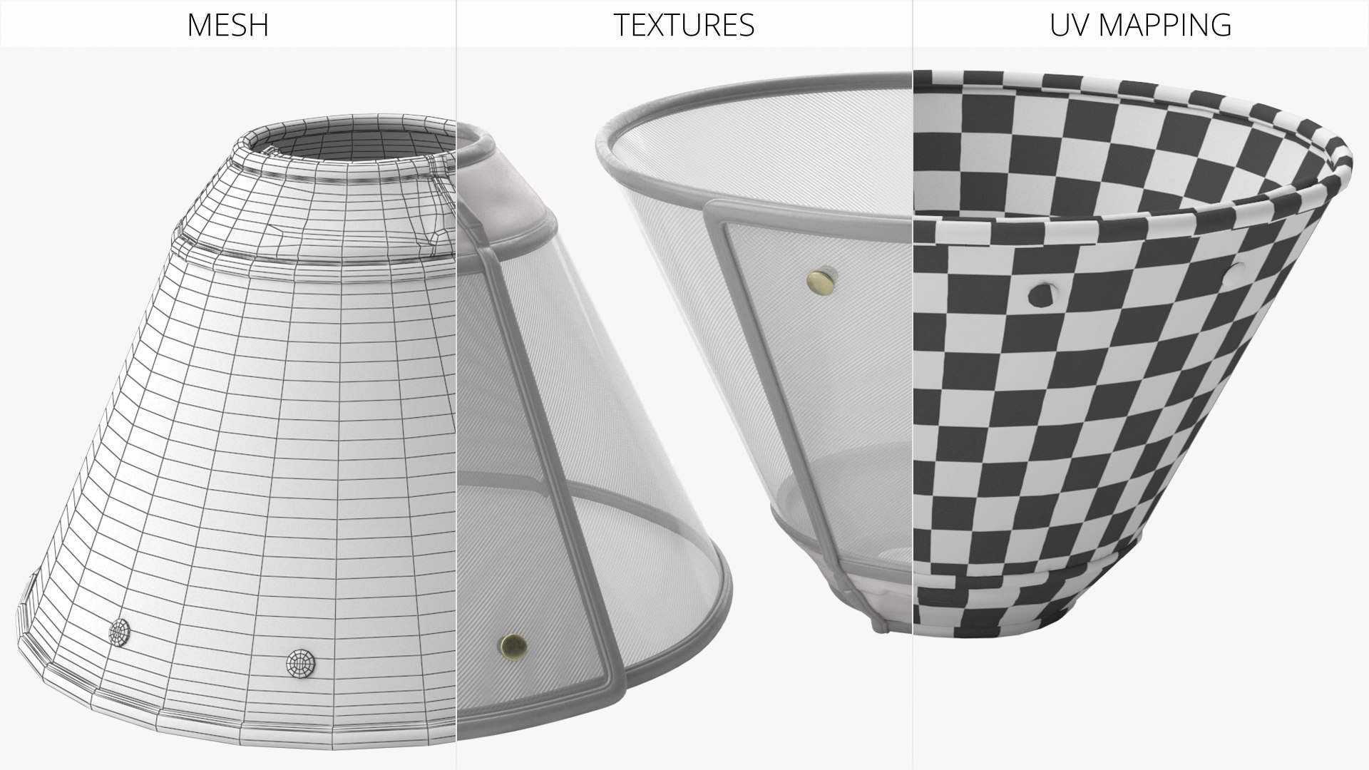 3D Veterinary Recovery Collar https://p.turbosquid.com/ts-thumb/yF/OtPvTc/7K/veterinary_recovery_collar_010/jpg/1785136010/1920x1080/fit_q87/8bbcf6a3e706e37808ebf1f7487b8621618127a6/veterinary_recovery_collar_010.jpg