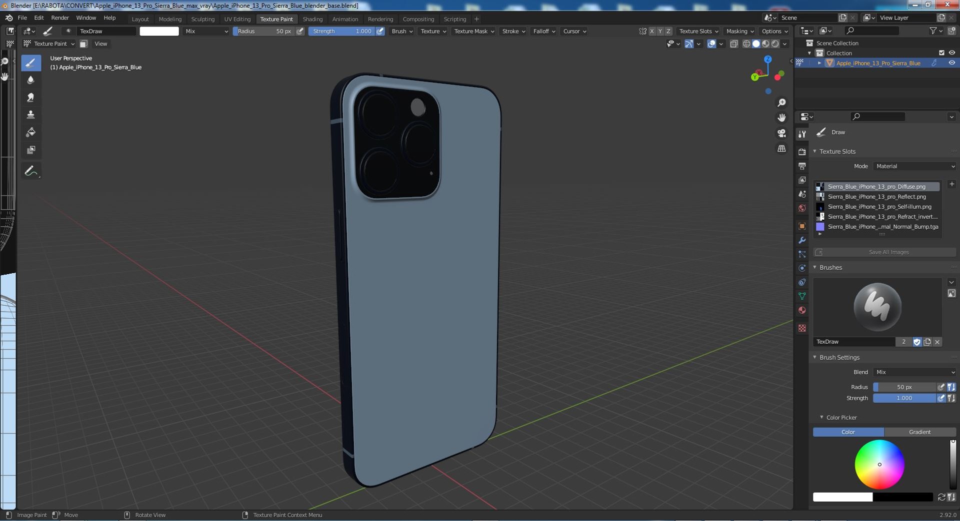 3D Apple iPhone 13 Pro Sierra Blue https://p.turbosquid.com/ts-thumb/yF/QDfzGI/aQ/appleiphone13prosierrablue3dmodel021/jpg/1638882887/1920x1080/fit_q87/de2cca0e7c2c09607a34c76ce8f4fc300f0f684f/appleiphone13prosierrablue3dmodel021.jpg