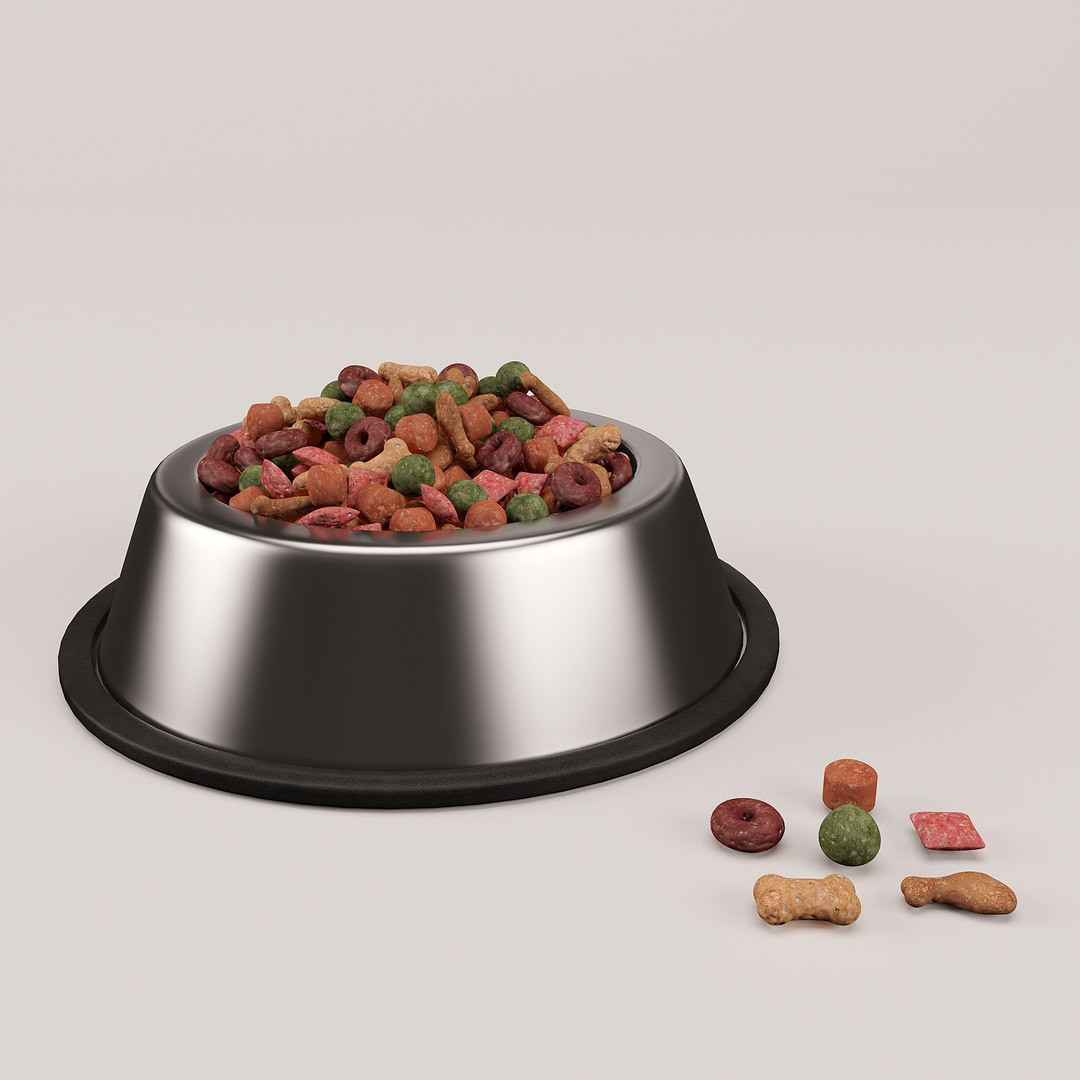 Pet Food 3d Model