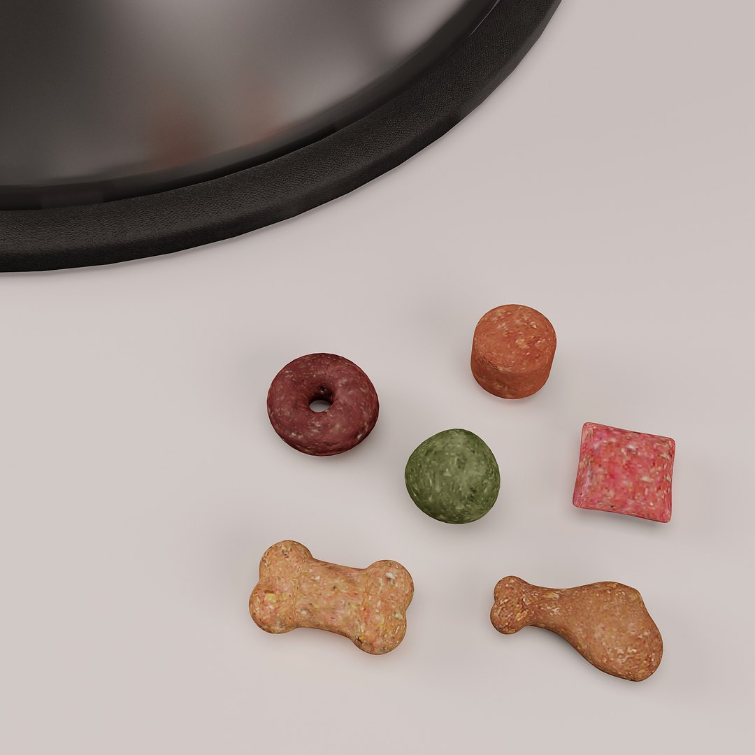 Pet Food 3d Model