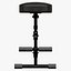 Guitar Stool with Footrest 3D model