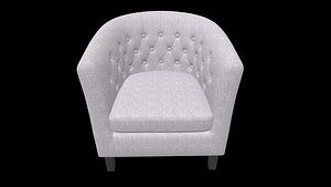 Sofa Fabric 3D model