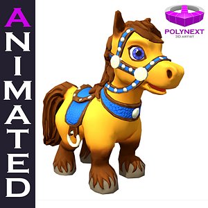 Cartoon Talking Horse