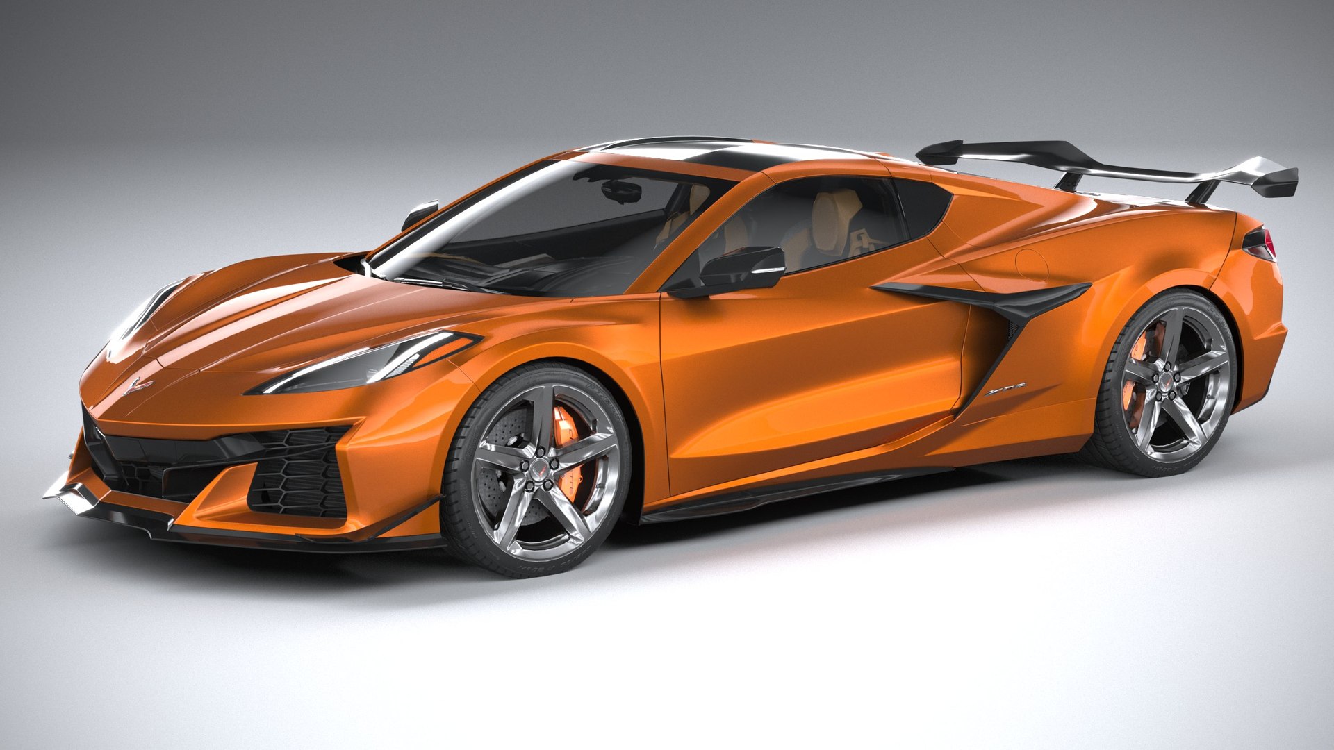 シボレーコルベットC8Z06 2023 lowpoly3Dモデル - TurboSquid 1864800