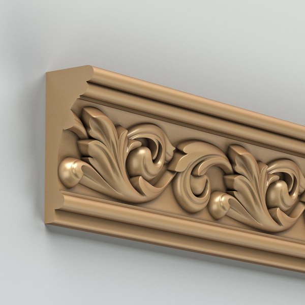 decorative molding 3d max