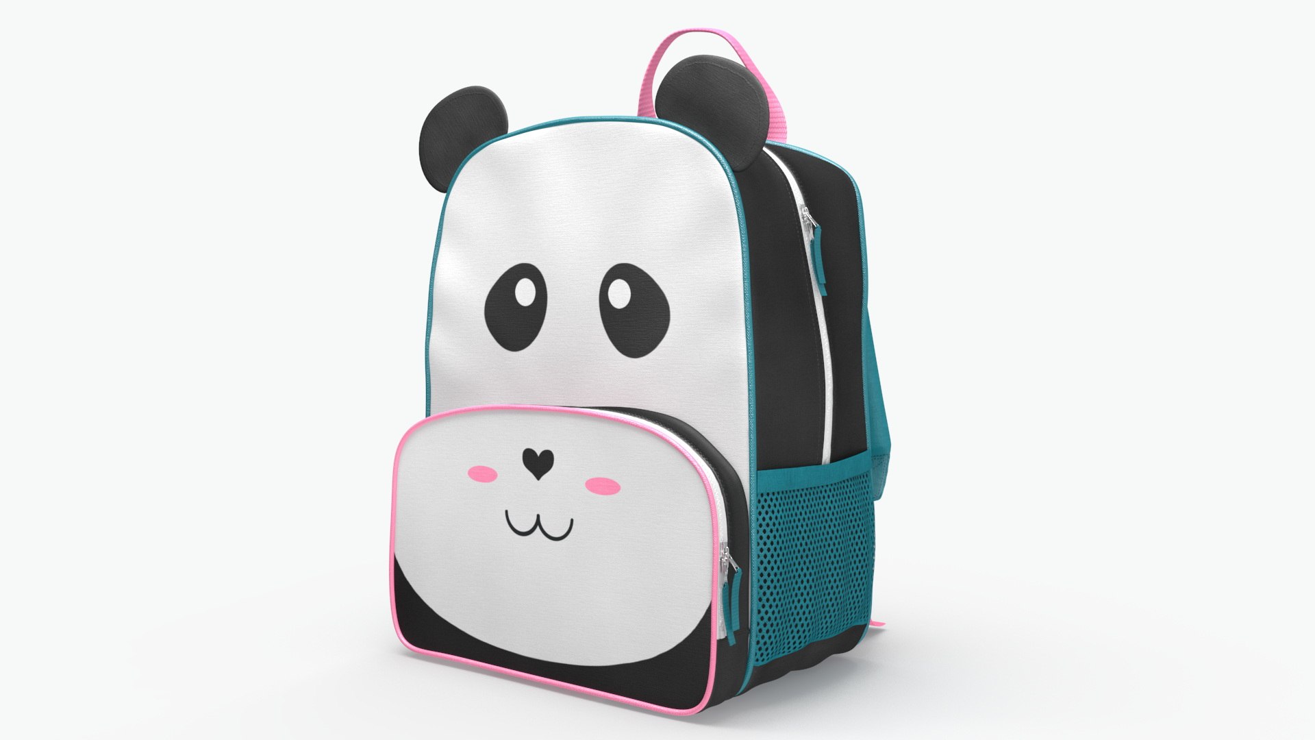 Kids Backpacks Collection 3D model preview