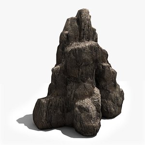 rocky cliffs rock 3d model