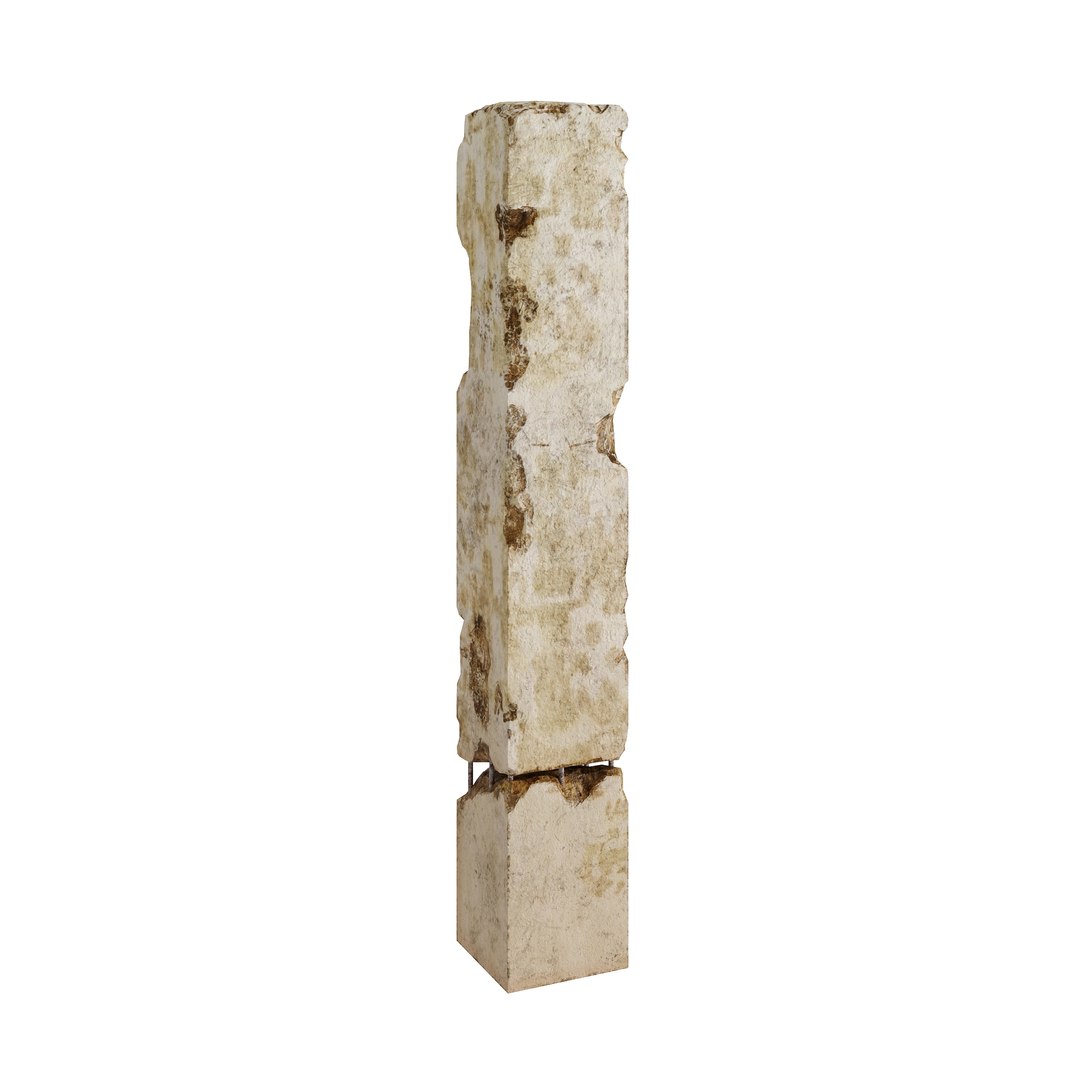 3D Concrete Column - Abandoned and Destruction model https://p.turbosquid.com/ts-thumb/yF/uQeiXg/YH/3/jpg/1698206425/1920x1080/fit_q87/4d7a3048677ec990b900c7f71f7c3f7427e89d77/3.jpg