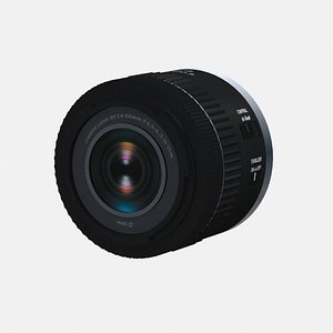 3D Canon RF24-50mm  camera Lens