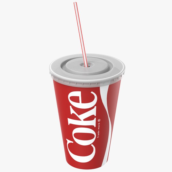 3D model paper soda cup