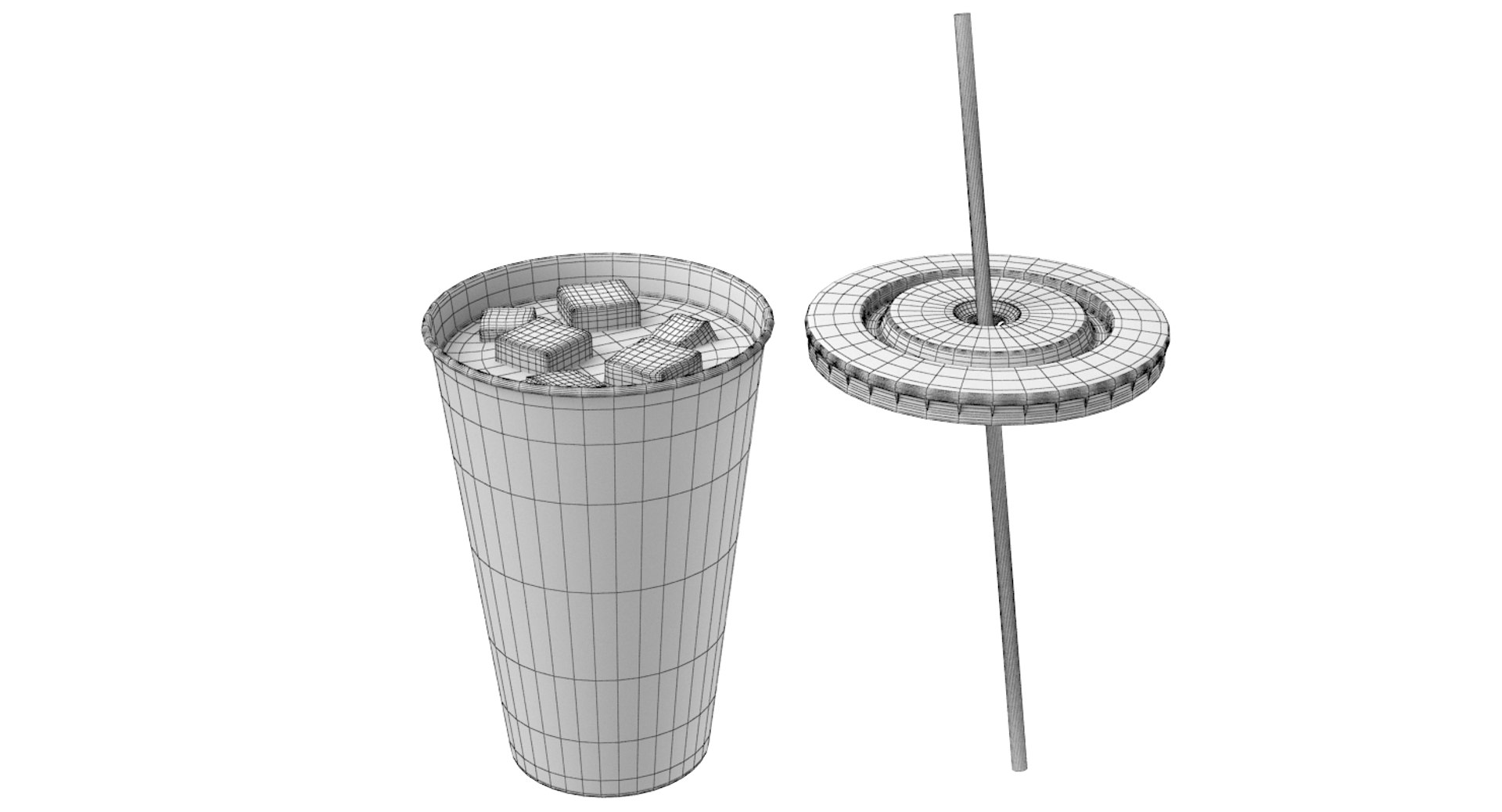 3D Model Paper Soda Cup - TurboSquid 1411949