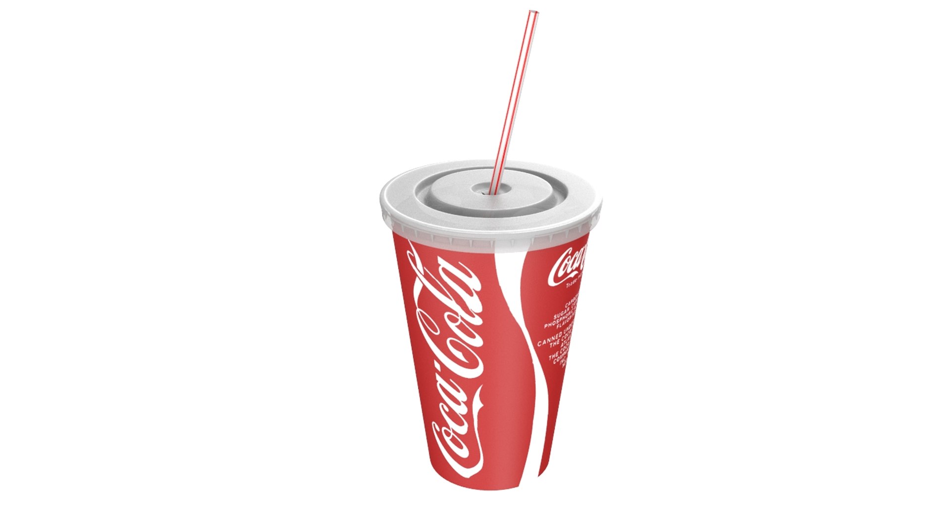 Cartoon Soda Cup 3D model - TurboSquid 2059992