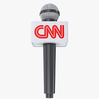 CNN Reporter Microphone