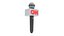 Micrófono de reportero de CNN