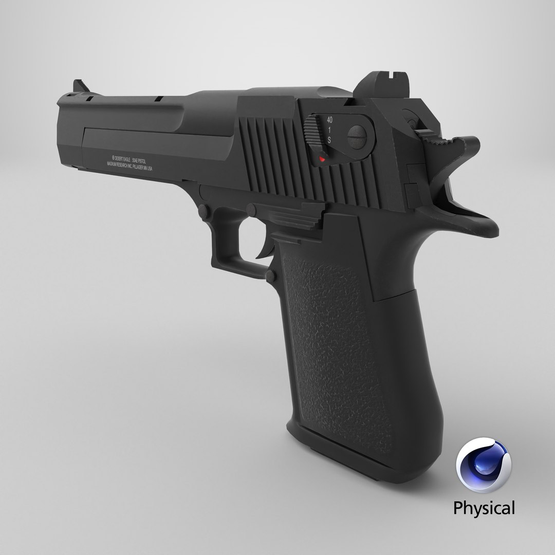 3D desert eagle pistol https://p.turbosquid.com/ts-thumb/yF/xOBegW/4n/stemcell_cinema_4d_physical_render/png/1732286345/1920x1080/fit_q87/15ae4dcbfa9435d07332e560fe003bb8930ff857/stemcell_cinema_4d_physical_render.jpg
