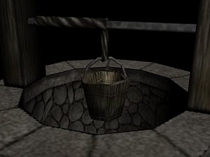 3d old villages model