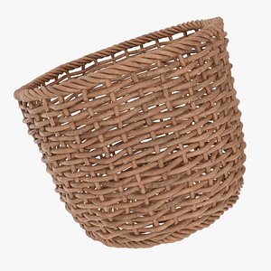 3D Wicker Basket Ca
