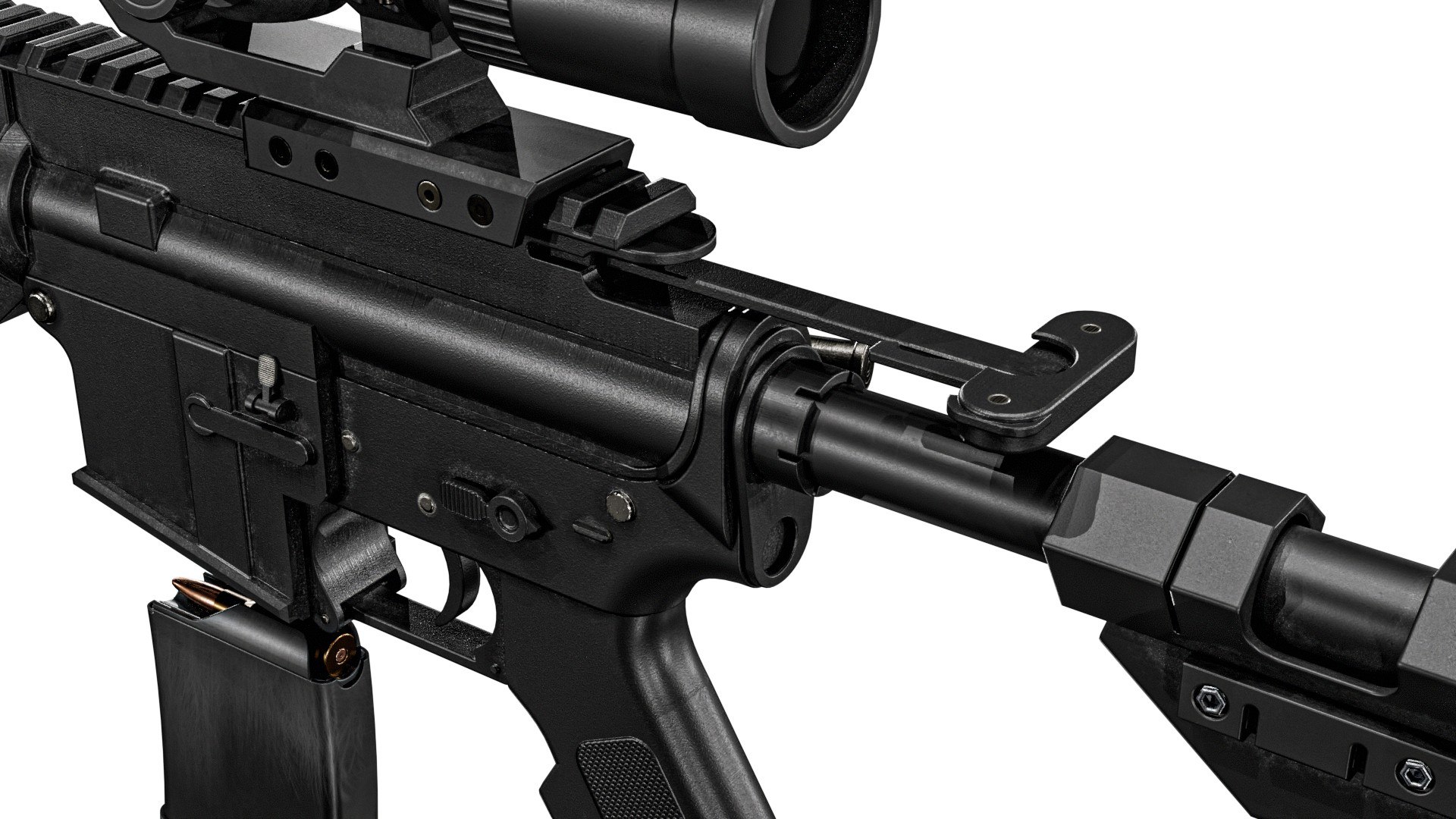 Custom  M4 Rifle 3D model https://p.turbosquid.com/ts-thumb/yG/4ifmNX/VT/m4gunpbr3dmodel13/jpg/1789561028/1920x1080/fit_q87/8fe27d4ae4a4f50b866e8d82f16aaef654a476a8/m4gunpbr3dmodel13.jpg