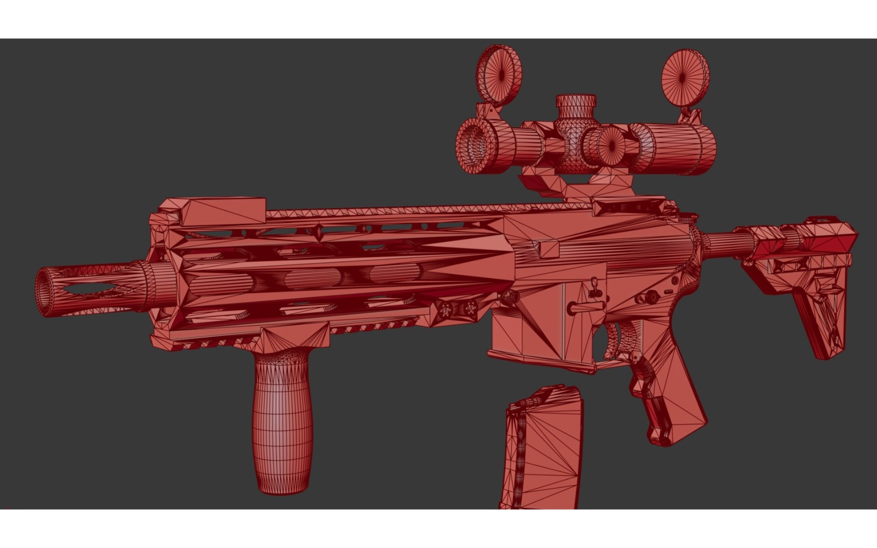 Custom  M4 Rifle 3D model https://p.turbosquid.com/ts-thumb/yG/4ifmNX/eg/wire2/jpg/1789561006/1920x1080/fit_q87/808bcf6a3cf487386658a887a55c4b4e02c5663a/wire2.jpg