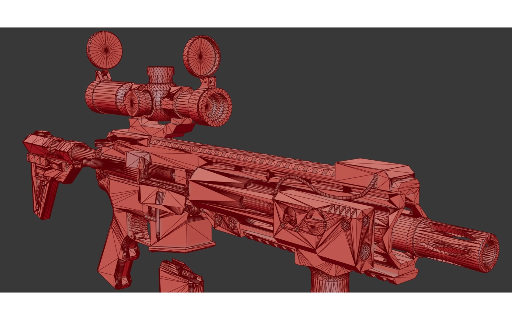 Custom  M4 Rifle 3D model https://p.turbosquid.com/ts-thumb/yG/4ifmNX/ta/wire1/jpg/1789561049/1920x1080/fit_q87/8677f87dd140f52e8d3b025e78f992803e4ad532/wire1.jpg