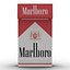 Opened Cigarettes Pack Marlboro