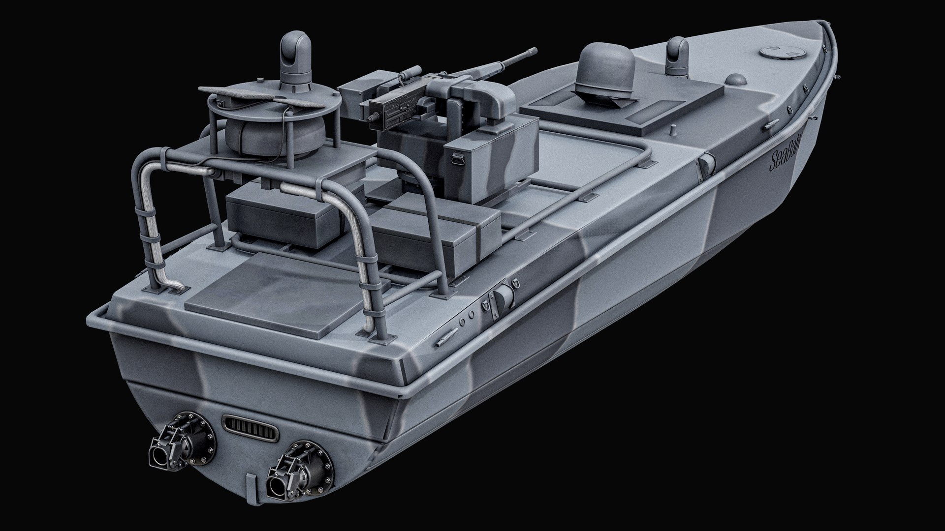Sea Baby USV Drone With Gun PBR 3D model https://p.turbosquid.com/ts-thumb/yG/9Cj7xk/49/r_scrsb_006b/png/1790013070/1920x1080/fit_q87/6c2264f776d489d951ba8e6d6b0fcc0cd5c11f6f/r_scrsb_006b.jpg