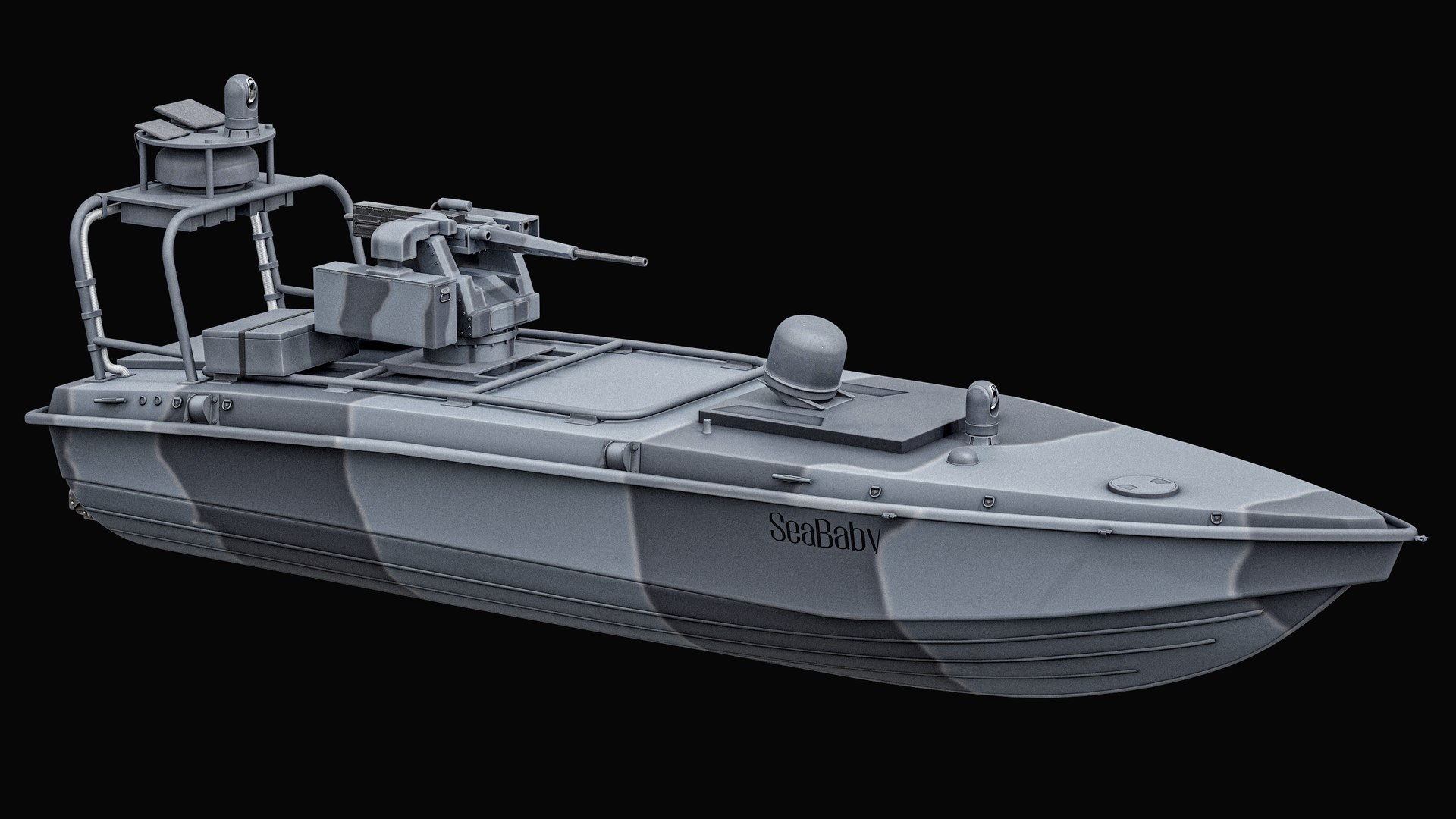 Sea Baby USV Drone With Gun PBR 3D model https://p.turbosquid.com/ts-thumb/yG/9Cj7xk/4I/r_scrsb_003b/png/1790013068/1920x1080/fit_q87/24d6ba6a229646530927ad4ce0bc9a39e719f808/r_scrsb_003b.jpg