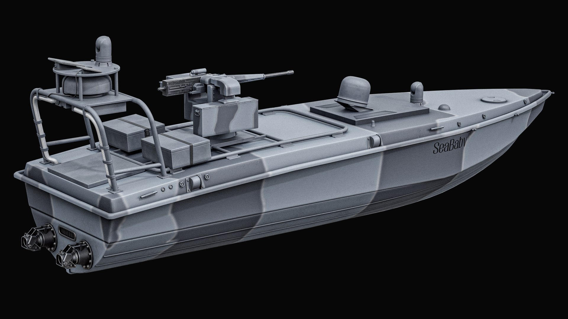 Sea Baby USV Drone With Gun PBR 3D model https://p.turbosquid.com/ts-thumb/yG/9Cj7xk/Co/r_scrsb_005b/png/1790013070/1920x1080/fit_q87/19b2ee31b991ce887649a5a760c2212f22b71bf9/r_scrsb_005b.jpg