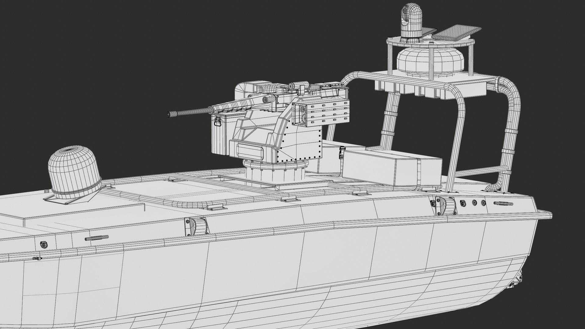 Sea Baby USV Drone With Gun PBR 3D model https://p.turbosquid.com/ts-thumb/yG/9Cj7xk/Ej/screenshot042/png/1790013087/1920x1080/fit_q87/0d8b9398b8bd8e7c128bf193d7c486c9a9740cc1/screenshot042.jpg