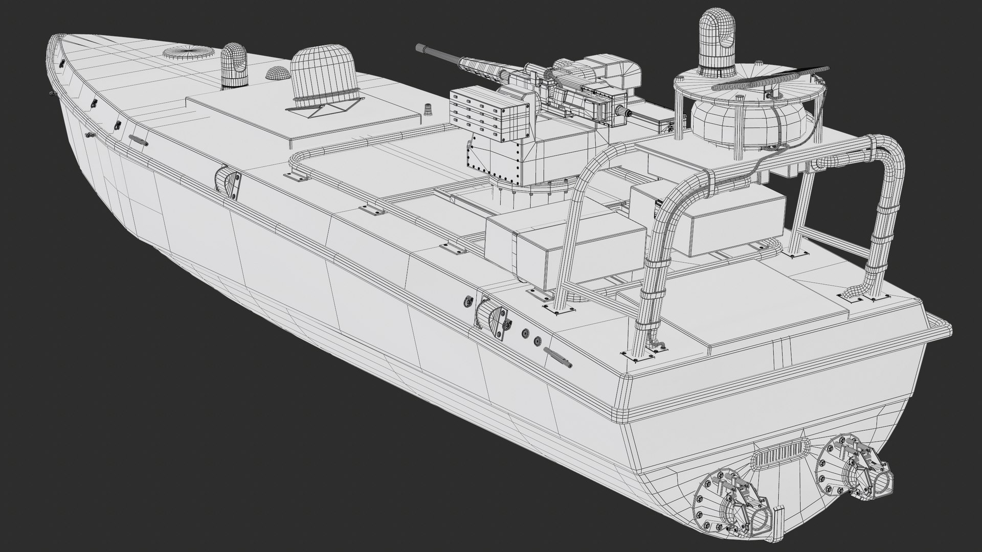 Sea Baby USV Drone With Gun PBR 3D model https://p.turbosquid.com/ts-thumb/yG/9Cj7xk/gA/screenshot028/png/1790013085/1920x1080/fit_q87/56502fd60e873c0de27ea5d716aecc6f4d2756fe/screenshot028.jpg