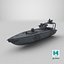 Sea Baby USV Drone With Gun PBR