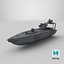 Sea Baby USV Drone With Gun PBR