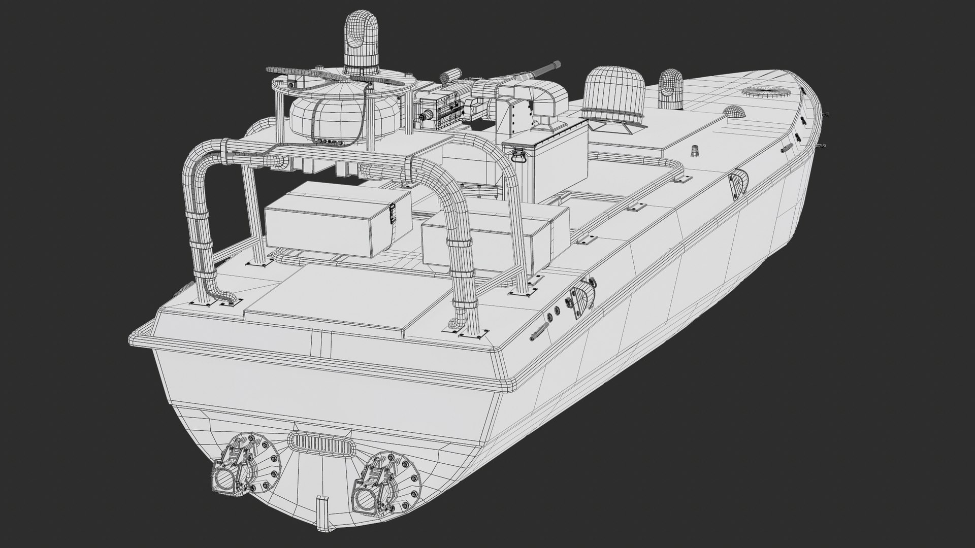 Sea Baby USV Drone With Gun PBR 3D model https://p.turbosquid.com/ts-thumb/yG/9Cj7xk/rv/screenshot022/png/1790013084/1920x1080/fit_q87/3522c992154418397115854caf4d5925b0e7ffdf/screenshot022.jpg