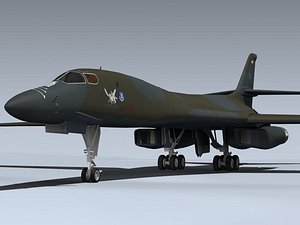 3d b-1b lancer penetrator model