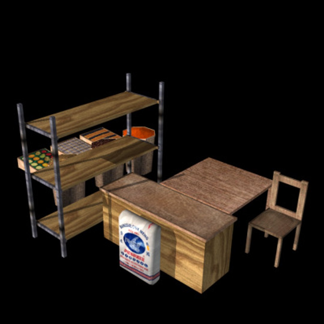 Arabic Store 3d Model