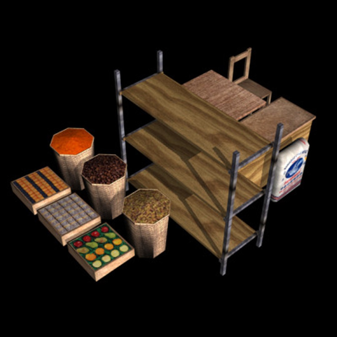 Arabic Store 3d Model