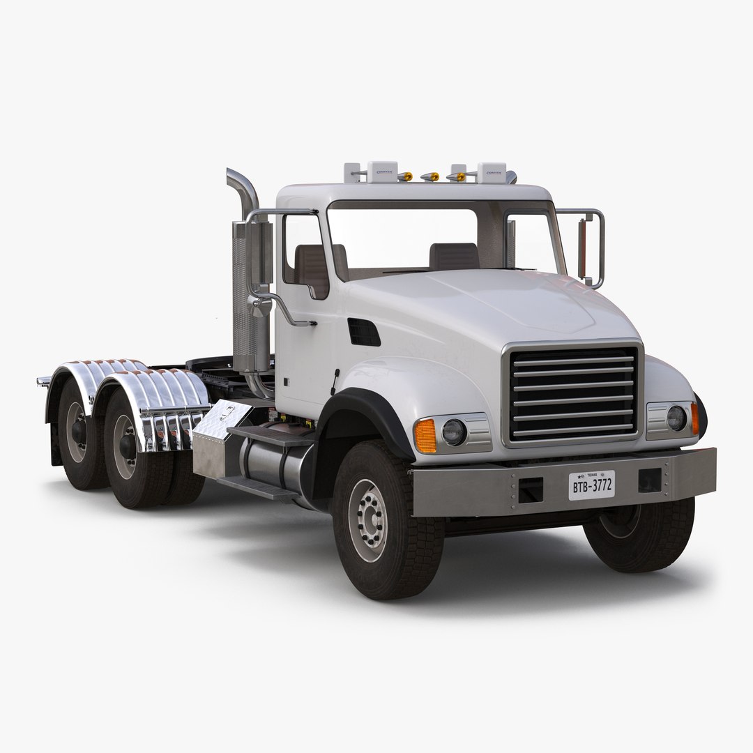 Truck Generic 2 Simple Interior 3D model preview