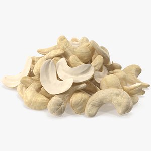 3D Cashews 9 model