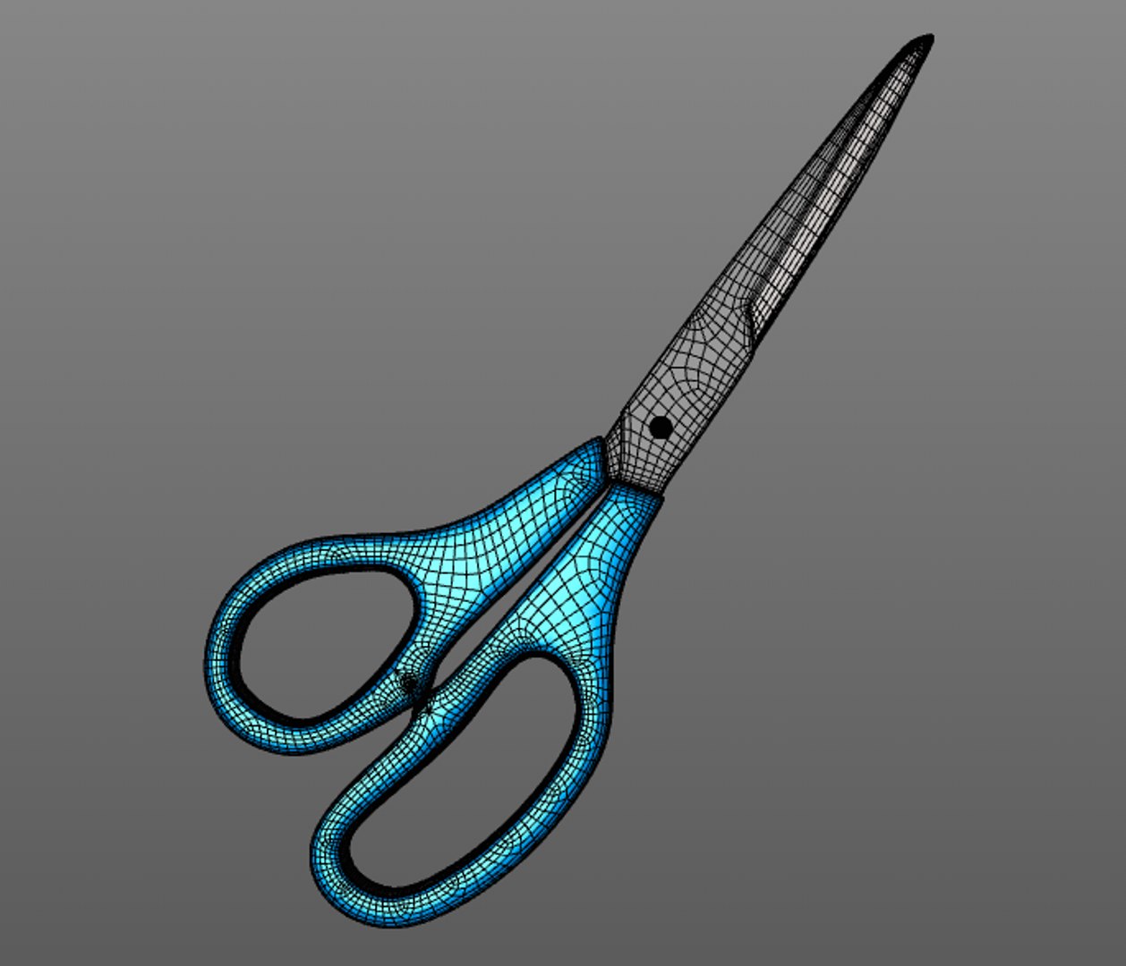3d Scissors Model