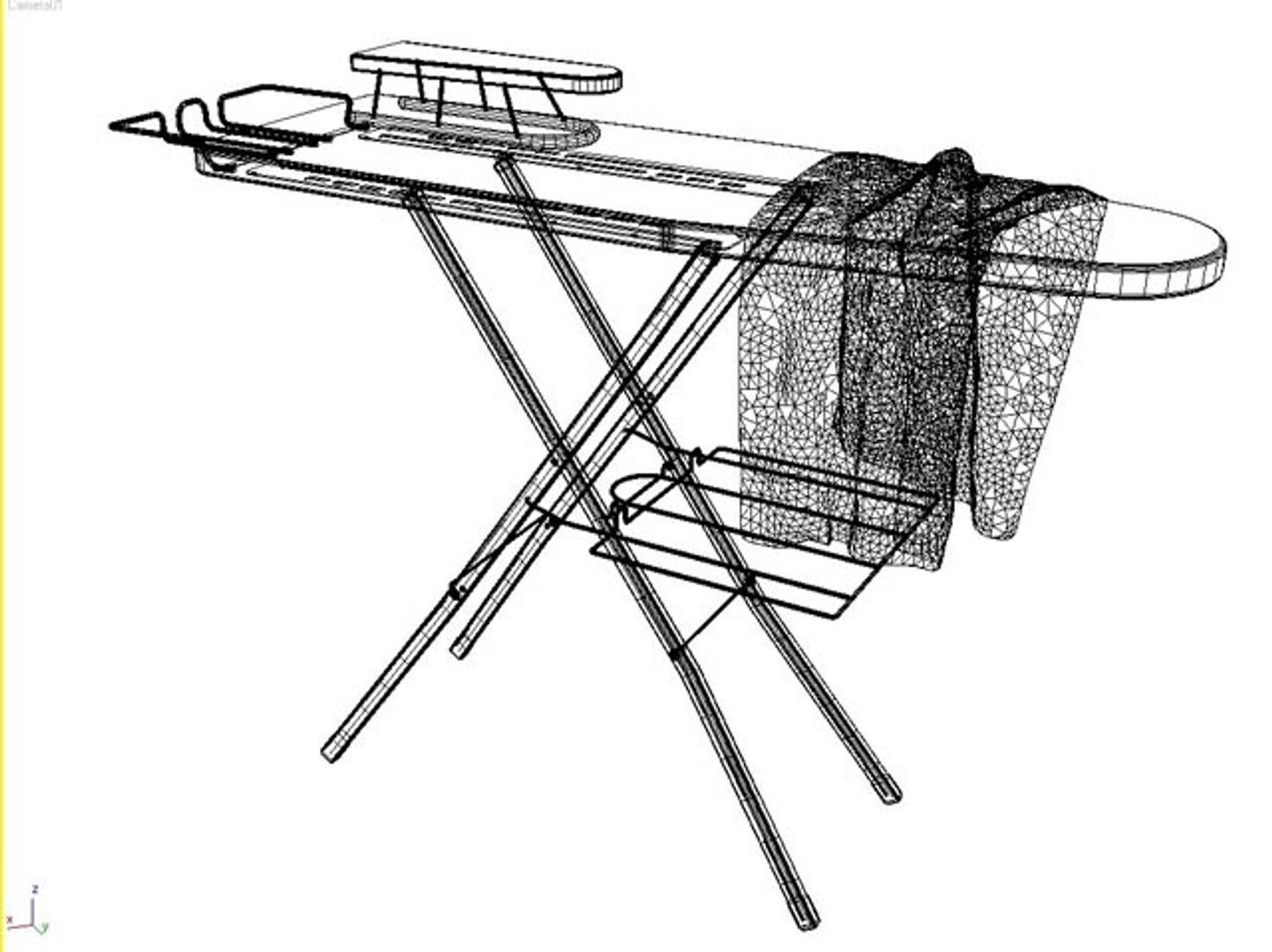 Ironing Board 3d Model