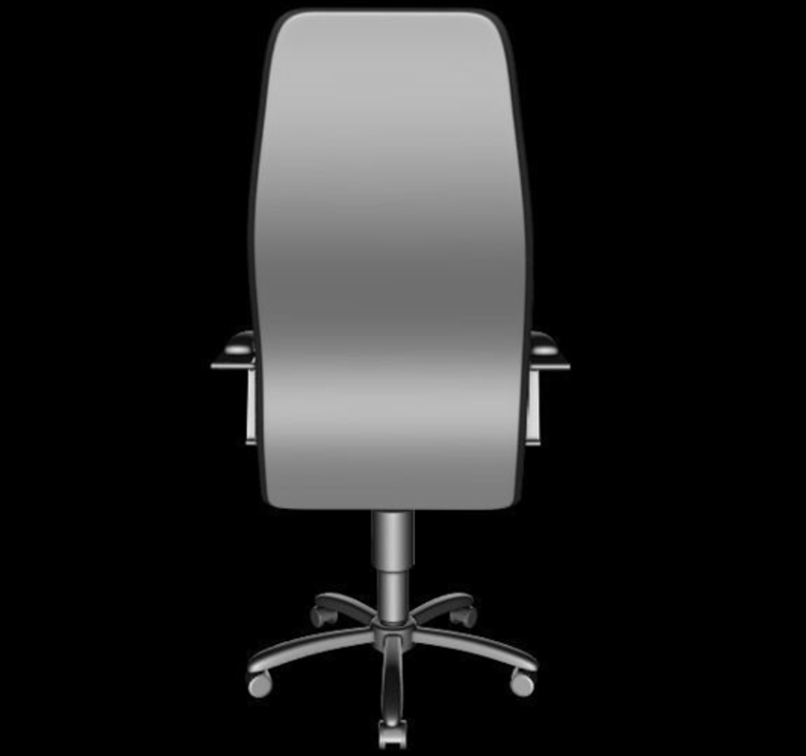 free office chair 3d model