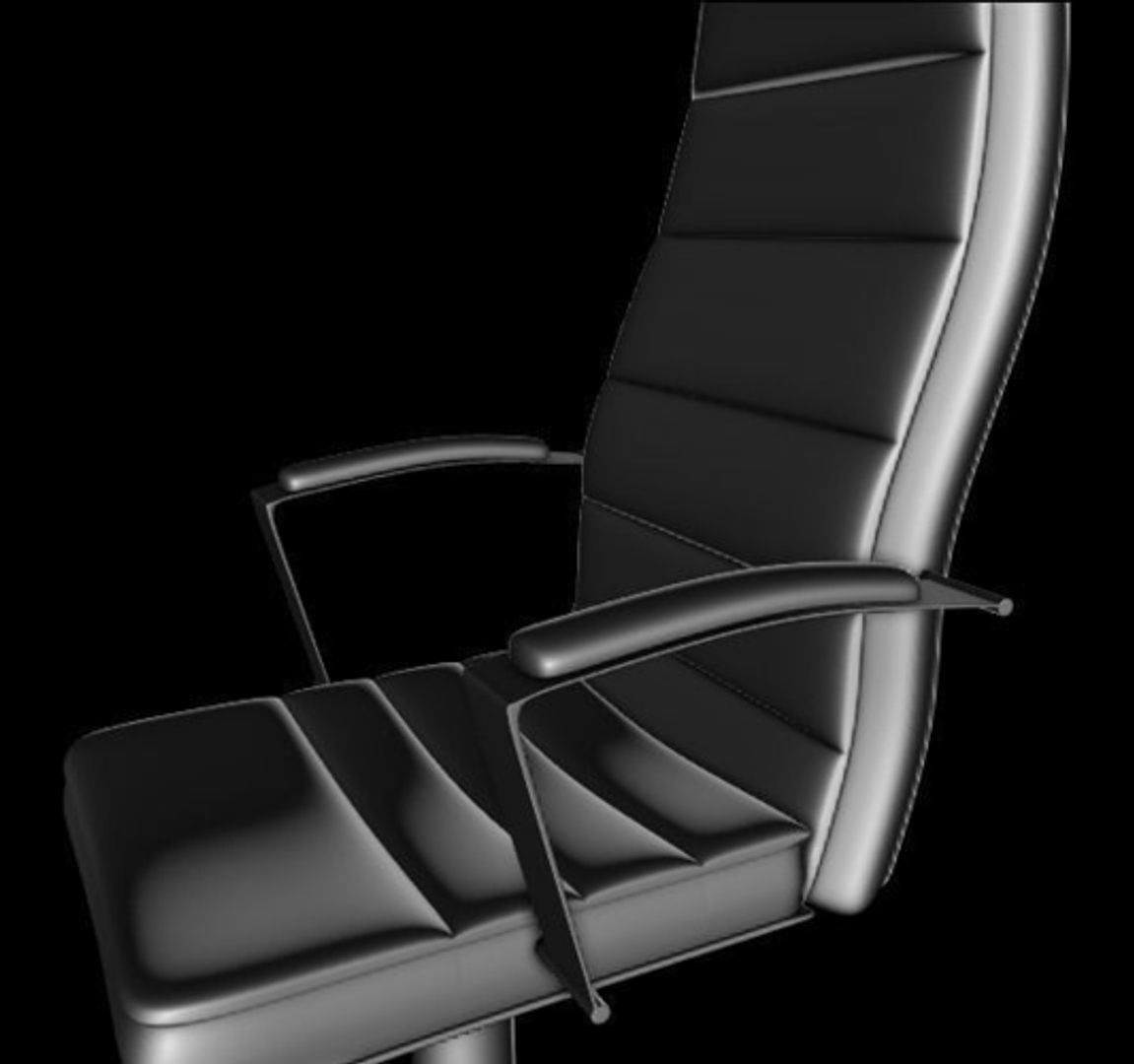 free office chair 3d model