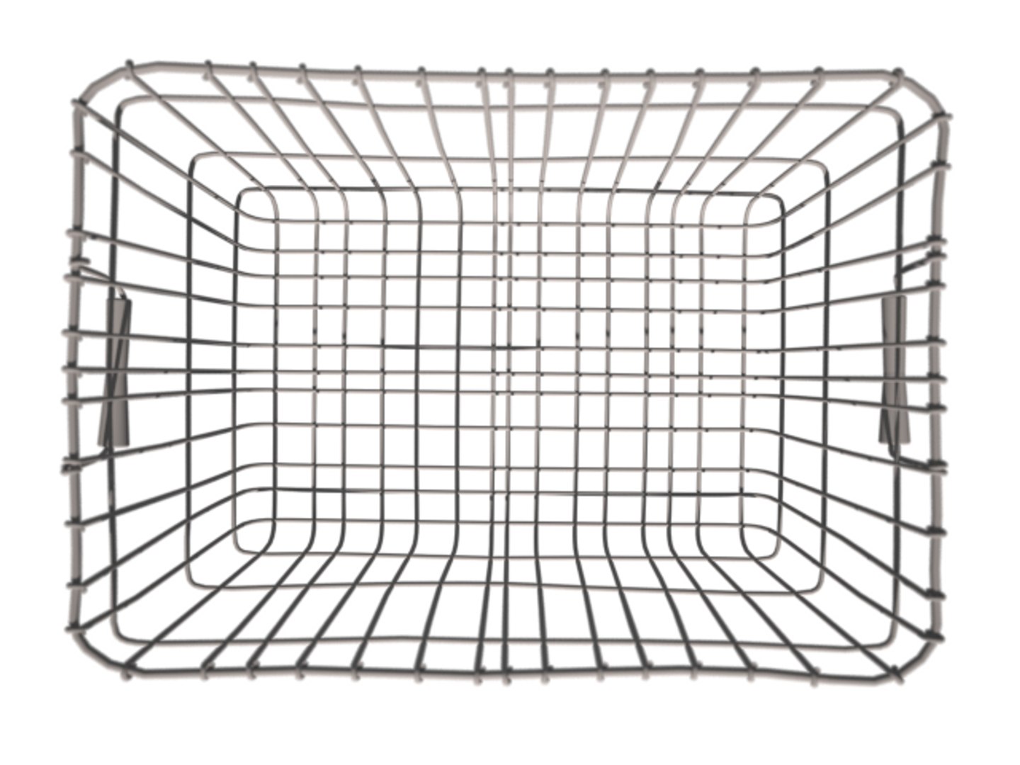 Wire Basket 3d Obj