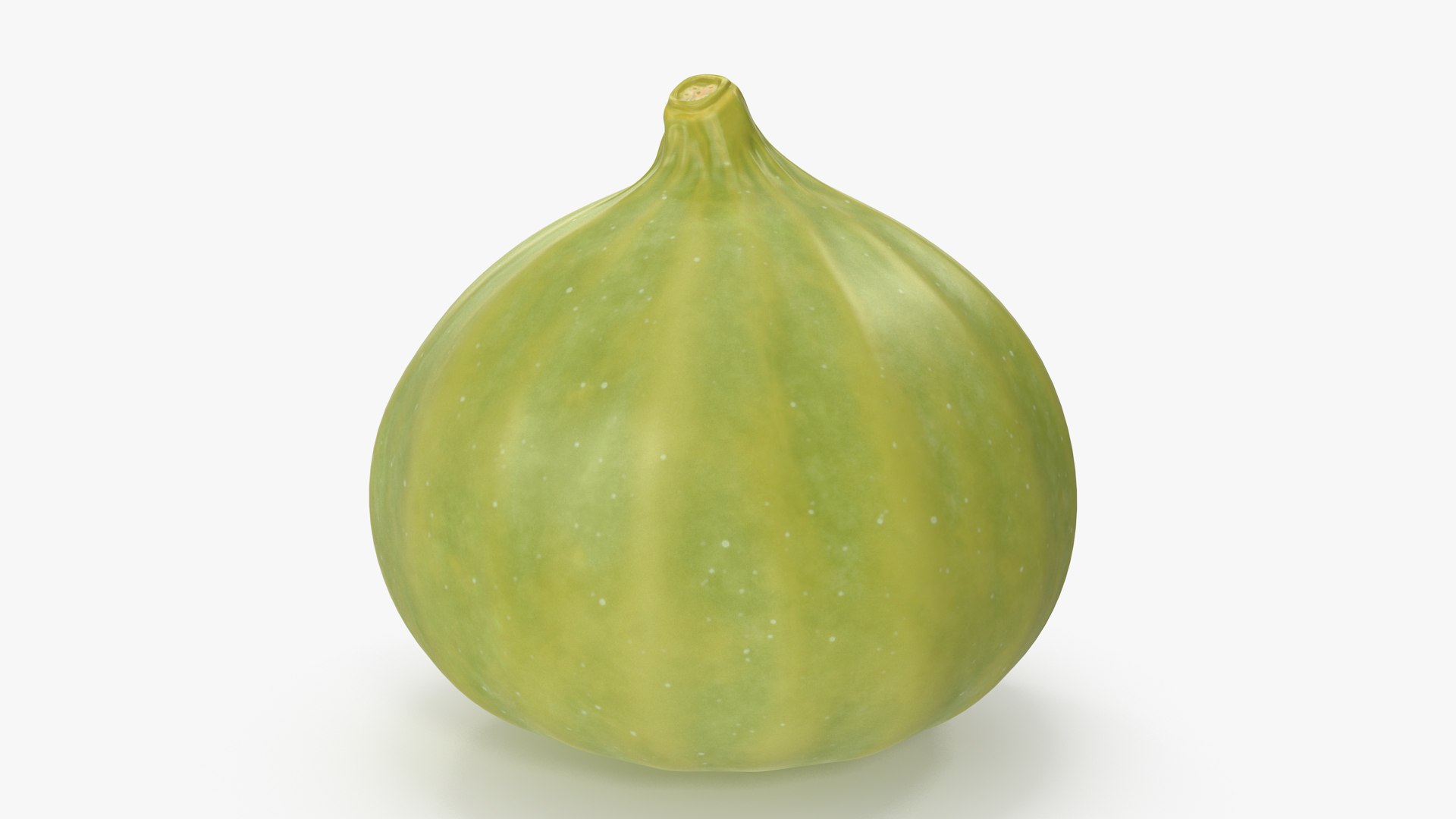 3D Green Fig Fruit model TurboSquid 2054539