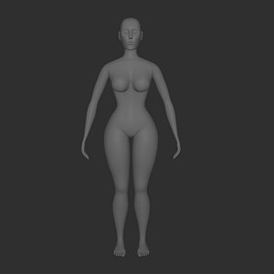 Female Mesh 3D model